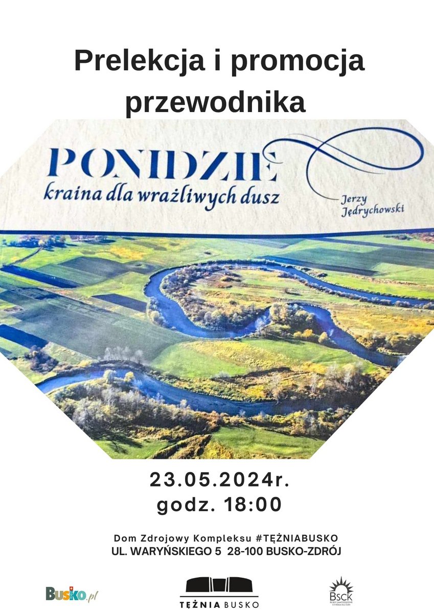 grafika promująca spotkanie autorskie, fragment okładki