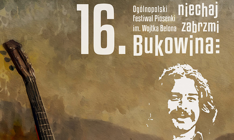 grafika promująca festiwal im. W . Belona