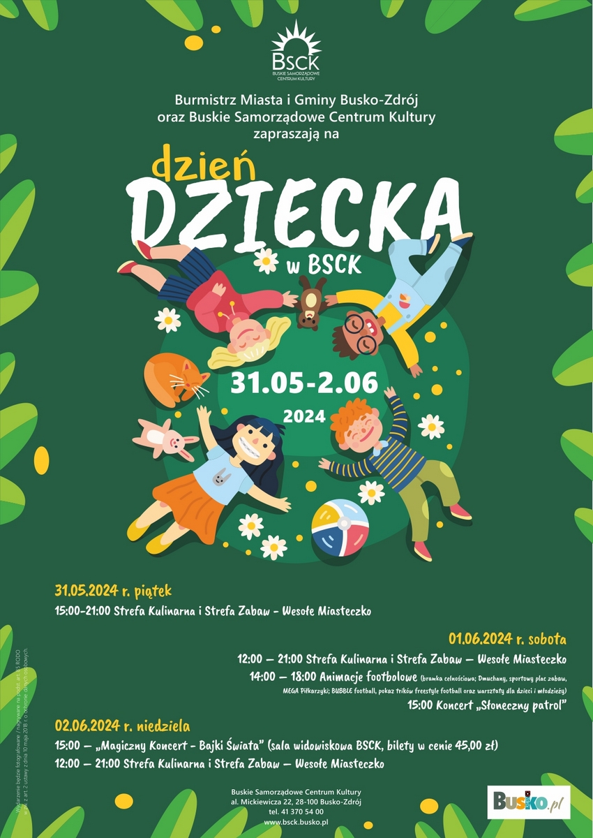 grafika promująca dzień dziecka