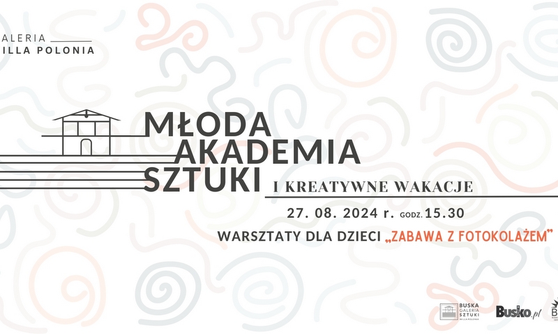 grafika promująca warsztaty plastyczne