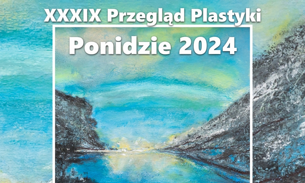 grafika promująca Przegląd Plastyki, fragment reprodukcji jednej z prac