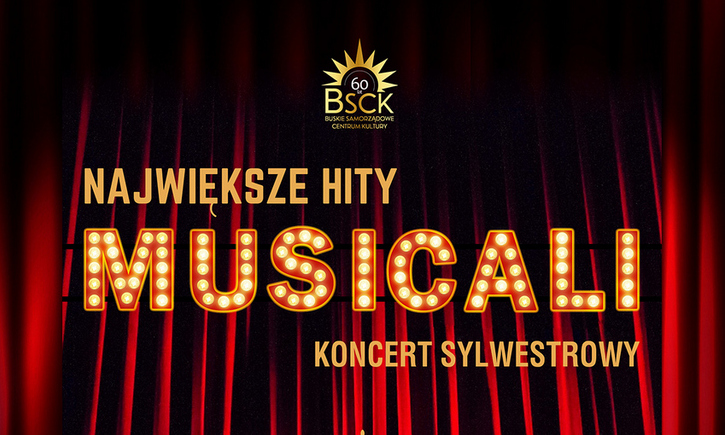 grafika promująca koncert sylwestrowy