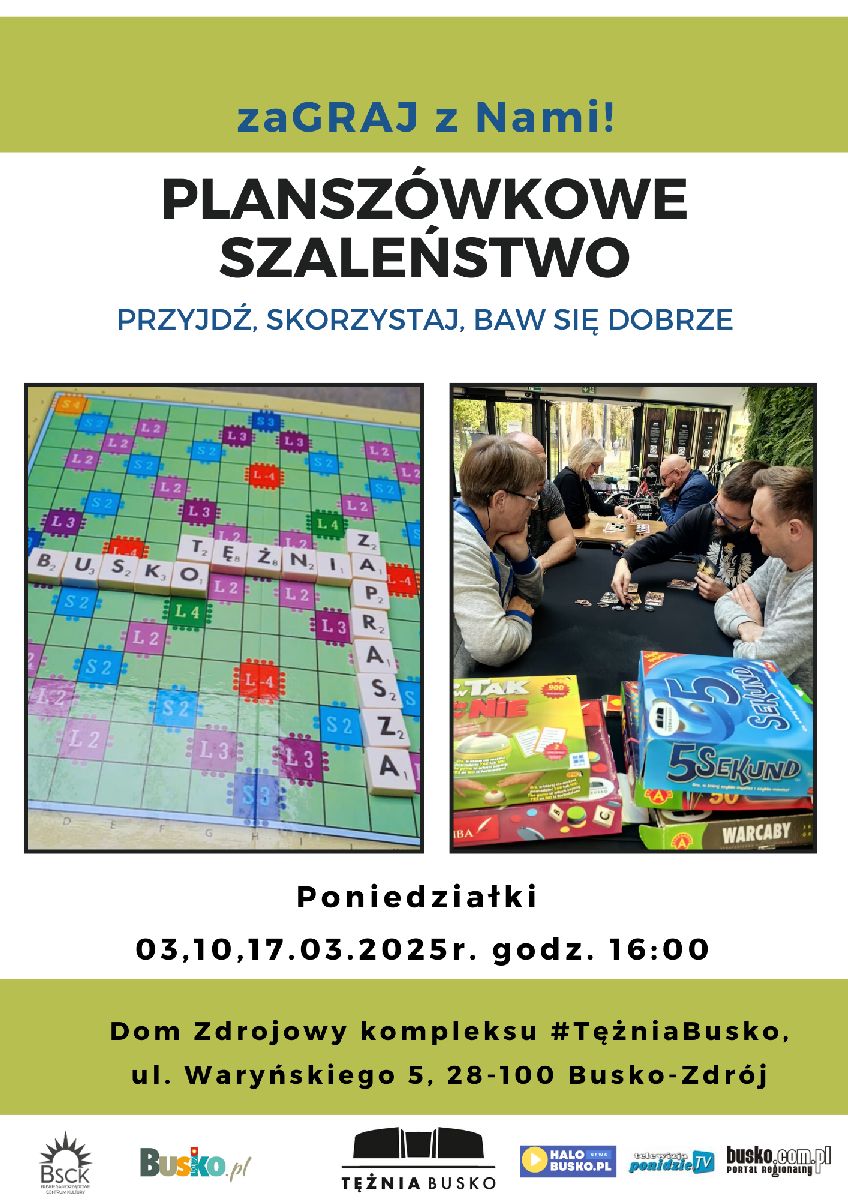 planszówkowe szaleństwo