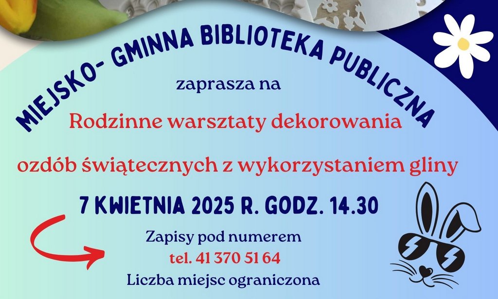 grafika promująca warsztaty świąteczne