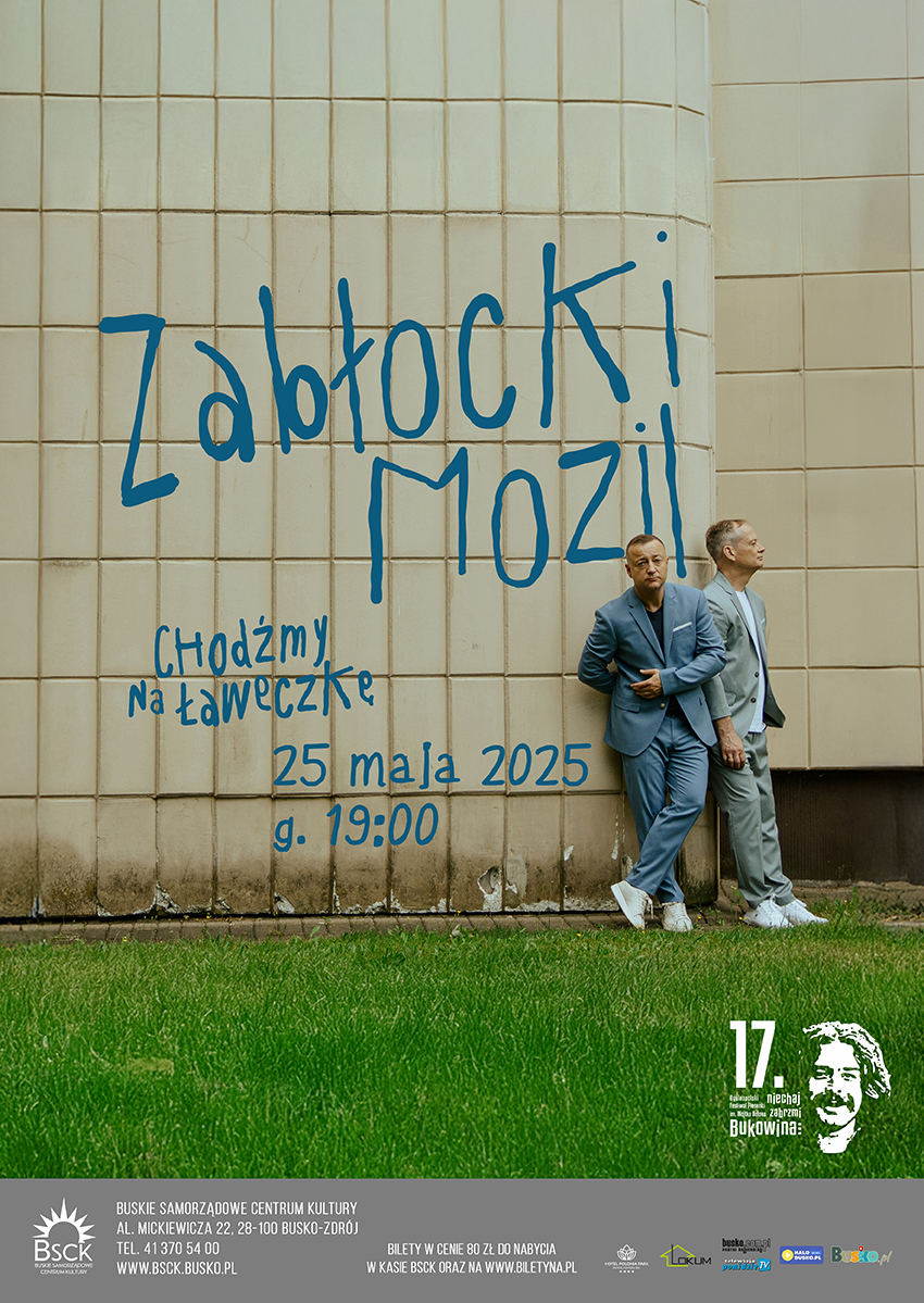 plakat zespołu mozil zablocki