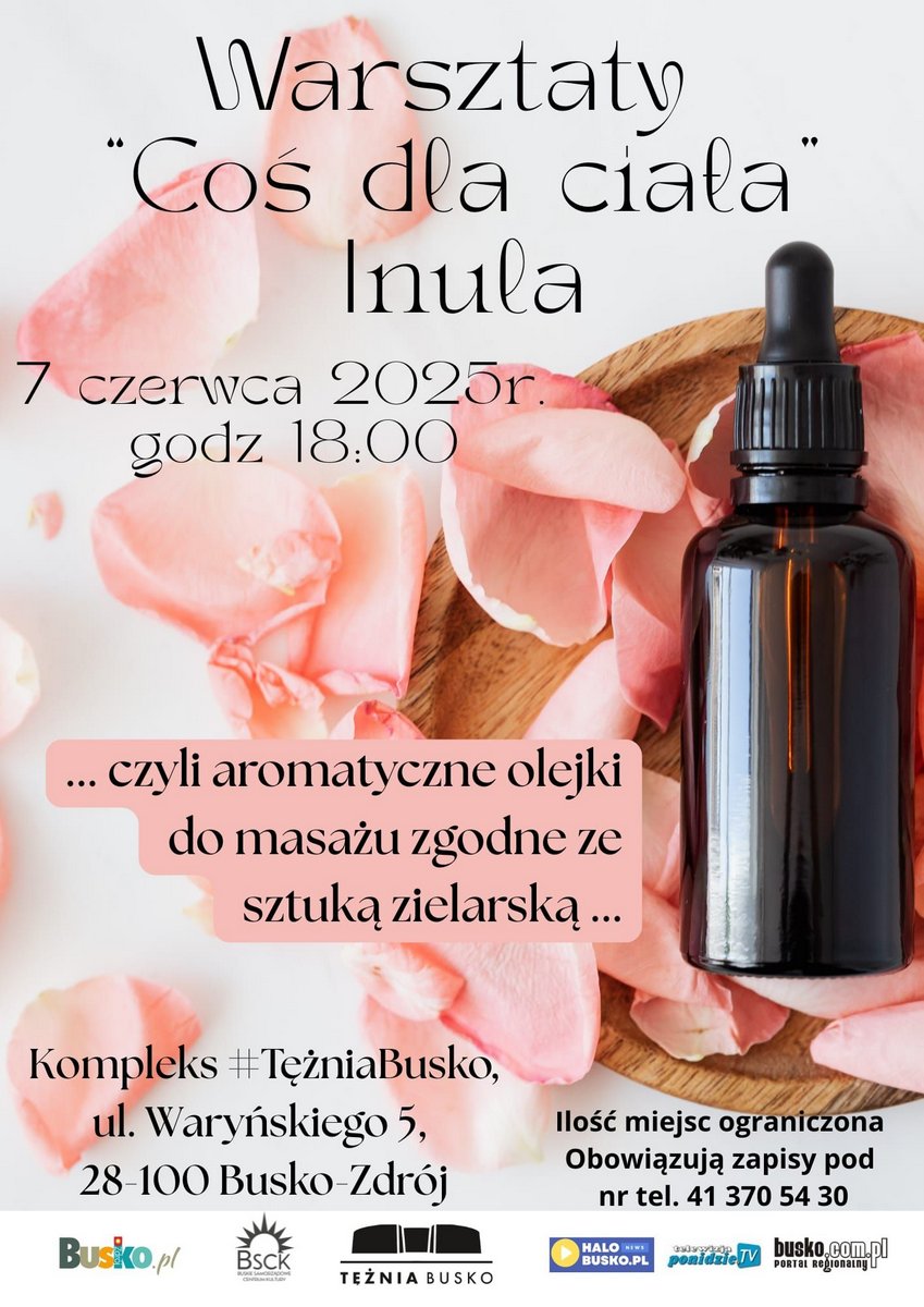 plakat promujący warsztaty