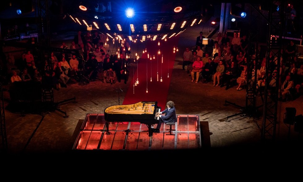 koncert Martina Garcii Garcii w buskiej tężni