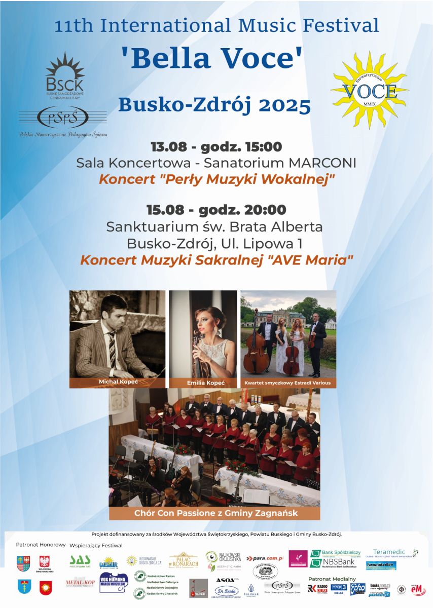 bella voce koncert muzyki sakralnej