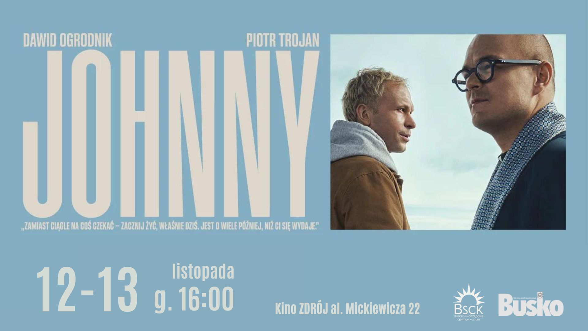 GRAFIKA PROMUJĄCA SEANS FILMU JOHNNY