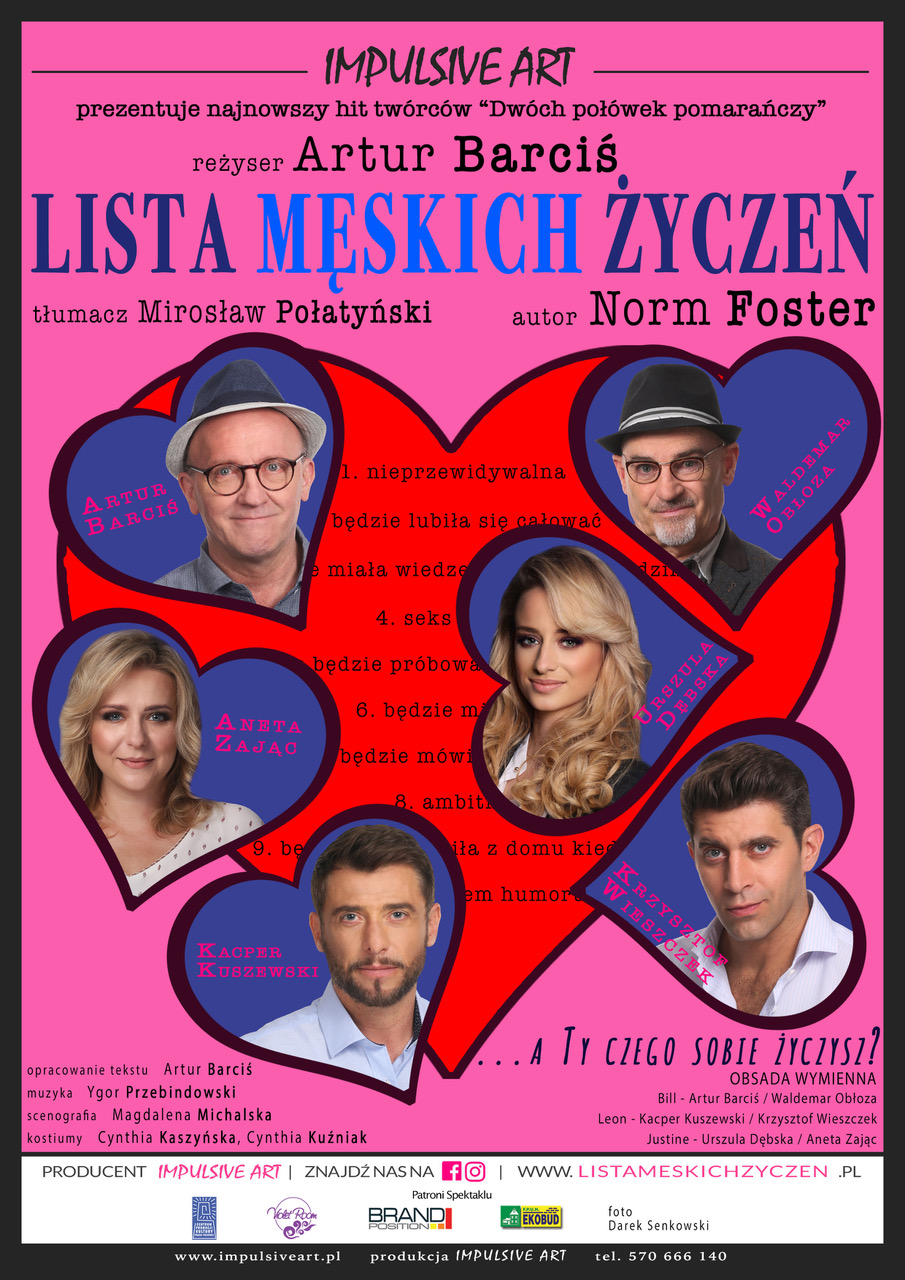 "Lista męskich życzeń" w BSCK 