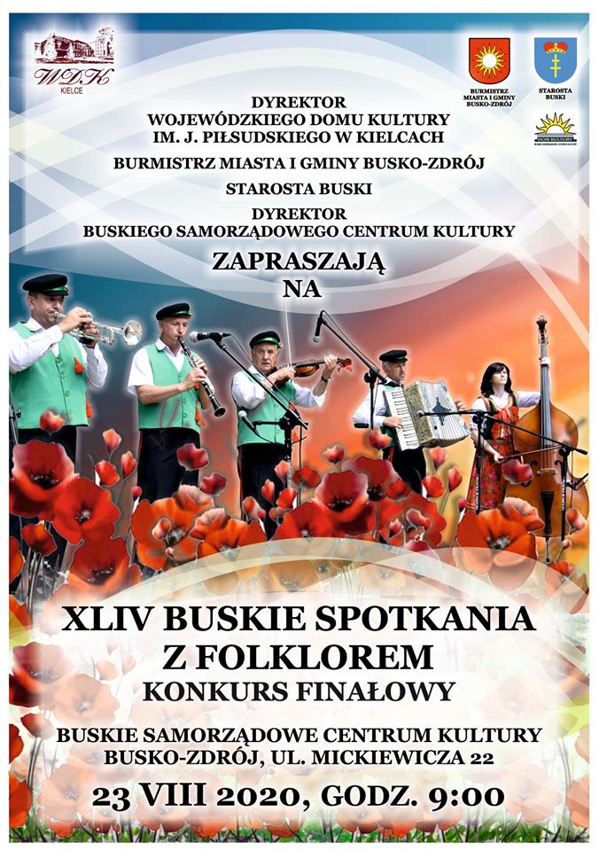 XLIV BUSKIE SPOTKANIA Z FOLKLOREM - KONKURS FINAŁOWY 