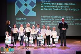  Uroczystość wręczenia nagród w konkursie 'Bezpieczny pieszy'