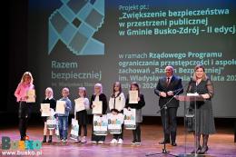  Uroczystość wręczenia nagród w konkursie 'Bezpieczny pieszy'