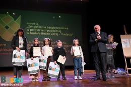  Uroczystość wręczenia nagród w konkursie 'Bezpieczny pieszy'