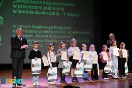  Uroczystość wręczenia nagród w konkursie 'Bezpieczny pieszy'