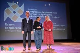  Uroczystość wręczenia nagród w konkursie 'Bezpieczny pieszy'