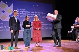  Uroczystość wręczenia nagród w konkursie 'Bezpieczny pieszy'