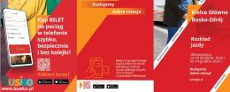 plakat rozkład jazdy pociągów Kielce-Busko-1