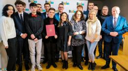 Inauguracyjna Sesja Młodzieżowa Rada Miasta i Gminy Busko-Zdrój 