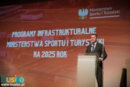 Spotkanie z Sekretarzem Stanu w Ministerstwie Sportu i Turystyki – Ireneuszem Rasiem z udziałem przedstawicieli gminy Busko-Zdrój  fot. urząd wojewódzki