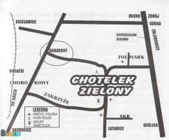 mapa Chotelek