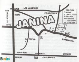 mapa Janina