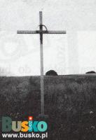 metalowy krzyż