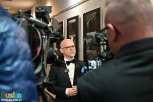 Paweł Korepta udziela wywiadu