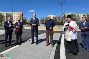 Uroczyste otwarcie ronda w Busku-Zdroju