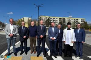 Uroczyste otwarcie ronda w Busku-Zdroju