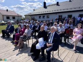 uroczyste otwarcie świetlicy wiejskiej w Skorzowie