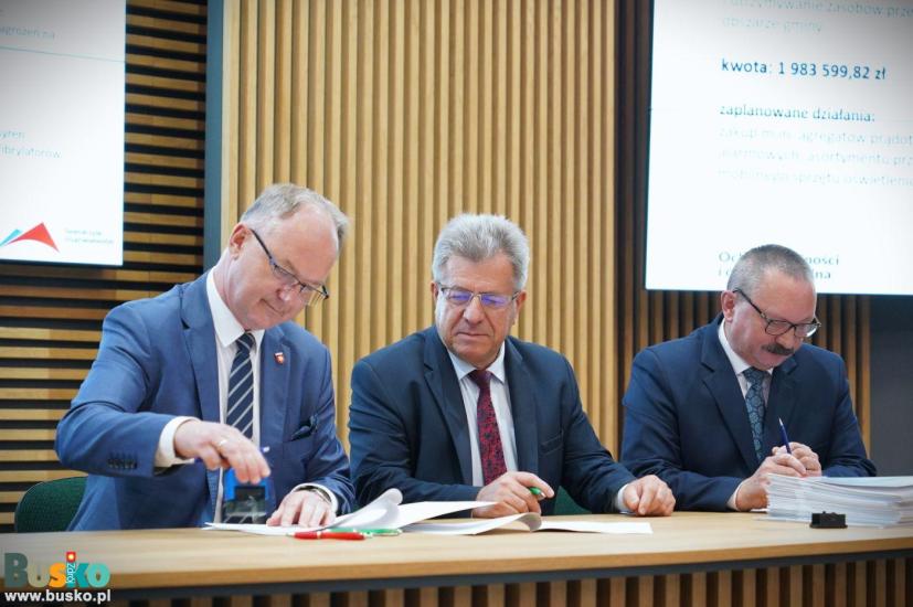 Busko-Zdrój z dofinansowaniem na bezpieczeństwo mieszkańców!