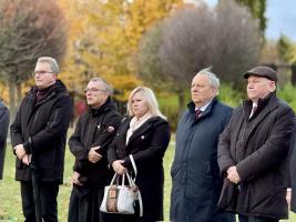 Uroczyste posadzenie platana ku pamięci śp. Mieczysława Sasa