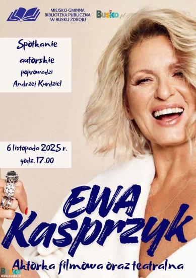 plakat przedstawiający Ewę Kasprzyk