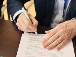 Podpisanie umowy na rozbudowę Domu Zdrojowego