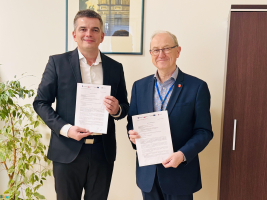 Podpisanie umowy na rozbudowę Domu Zdrojowego