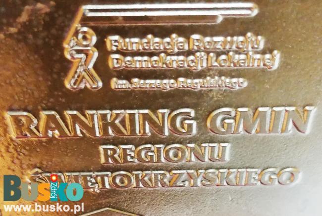 Gmina Busko-Zdrój na podium w Rankigu Gmin Regionu Świętokrzyskiego