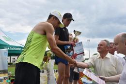 Ceremonia wręczenia nagród dla uczestników biegu głównego