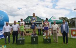 Ceremonia wręczenia nagród dla uczestników biegu głównego