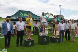 Ceremonia wręczenia nagród dla uczestników biegu głównego