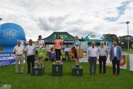 Ceremonia wręczenia nagród dla uczestników biegu głównego