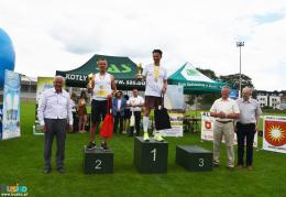 Ceremonia wręczenia nagród dla uczestników biegu głównego