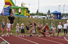Na bieżni najmłodsi uczestnicy biegu