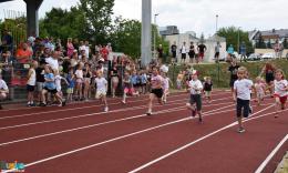 Na bieżni najmłodsi uczestnicy biegu