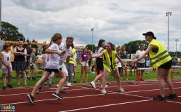 Na bieżni najmłodsi uczestnicy biegu