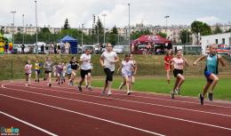 Na bieżni najmłodsi uczestnicy biegu