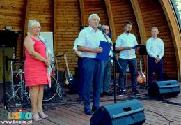 Burmistrz Waldemar Sikora podczas otwarcia konkursu Bitwa Regionów