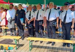 Zdjęcie przedstawia obchody 95-lecia OSP Mikułowice