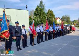 Zdjęcie przedstawia obchody 95-lecia OSP Mikułowice