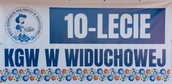 Baner 10-lecie KGW w Widuchowej